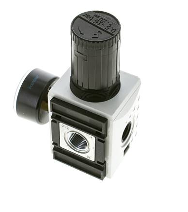 Régulateur de pression de précision pour assemblage de collecteur G1/2''&3/8'' 5200l/min 0.5-16.0bar/7-232psi PA Futura 2