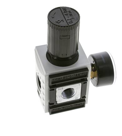 Régulateur de pression de précision pour assemblage de collecteur G1/2''&3/8'' 5200l/min 0.2-4.0bar/3-58psi PA Futura 2