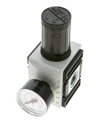 Régulateur de pression de précision pour assemblage de collecteur G1/2''&3/8'' 5200l/min 0.5-8.0bar/7-116psi PA Futura 2