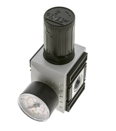 Régulateur de pression de précision pour assemblage de collecteur G1/2''&3/8'' 5200l/min 0.1-2.0bar/1-29psi PA Futura 2