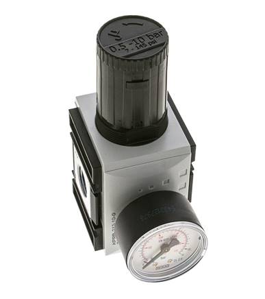Régulateur de pression de précision pour assemblage de collecteur G1/2''&3/8'' 5200l/min 0.5-10.0bar/7-145psi PA Futura 2