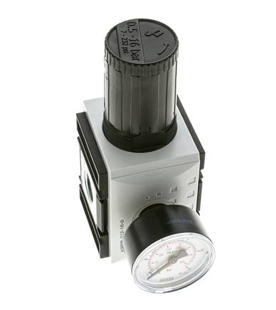 Régulateur de pression de précision pour assemblage de collecteur G1/2''&3/8'' 5200l/min 0.5-16.0bar/7-232psi PA Futura 2