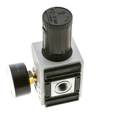 Régulateur de pression de précision pour assemblage de collecteur G3/8'' 4500l/min 0.5-8.0bar/7-116psi PA Futura 2