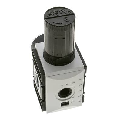 Régulateur de pression de précision pour assemblage de collecteur G1/2''&3/8'' 5200l/min 0.1-2.0bar/1-29psi PA Futura 2