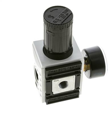 Régulateur de Pression de Précision pour Assemblage de Collecteur G3/8'' 4500l/min 0.5-16.0bar/7-232psi PA Futura 2