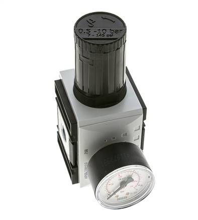 Régulateur de pression de précision pour assemblage de collecteur G3/8'' 4500l/min 0.5-10.0bar/7-145psi PA Futura 2