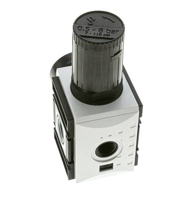 Régulateur de pression de précision pour assemblage de collecteur G1/2''&3/8'' 5200l/min 0.5-8.0bar/7-116psi PA Futura 2