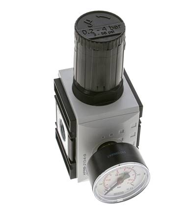 Régulateur de pression de précision pour assemblage de collecteur G1/2''&3/8'' 5200l/min 0.2-4.0bar/3-58psi PA Futura 2