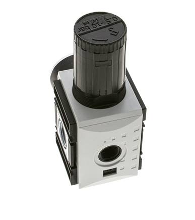 Régulateur de pression de précision pour assemblage de collecteur G1/2''&3/8'' 5200l/min 0.5-10.0bar/7-145psi PA Futura 2