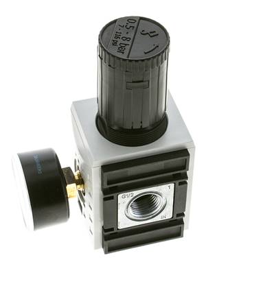 Regulateur de pression pour collecteur G1/2'' et 3/8'' 5200l/min 0.5-8.0bar/7-116psi Futura 2