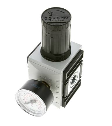 Regulateur de pression pour assemblage de collecteur G3/8'' 4500l/min 0.5-8.0bar/7-116psi PA Futura 2