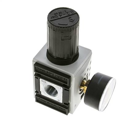 Regulateur de pression pour assemblage de collecteur G1/2''&3/8'' 5200l/min 0.2-4.0bar/3-58psi PA Futura 2