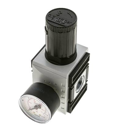 Regulateur de pression pour assemblage de collecteur G1/2''&3/8'' 5200l/min 0.5-10.0bar/7-145psi PA Futura 2