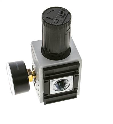 Regulateur de pression pour assemblage de collecteur G1/2''&3/8'' 5200l/min 0.2-4.0bar/3-58psi PA Futura 2