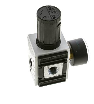 Regulateur de pression pour assemblage de collecteur G1/2''&3/8'' 5200l/min 0.5-10.0bar/7-145psi PA Futura 2