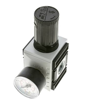 Regulateur de pression pour assemblage de collecteur G1/2''&3/8'' 5200l/min 0.1-2.0bar/1-29psi PA Futura 2
