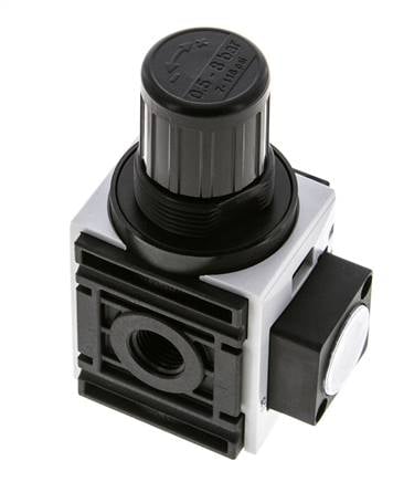 Régulateur de pression pour assemblage de collecteur G1/4'' 1000l/min 0.5-8.0bar/7-116psi PA Futura 0