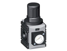 Régulateur de pression pour assemblage de collecteur G1/4'' 1000l/min 0.2-4.0bar/3-58psi PA 40 mm Manomètre Futura 0