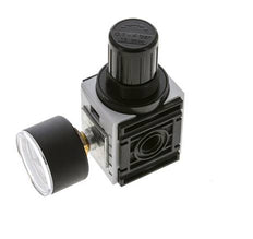 Régulateur de pression pour assemblage de collecteur G1/4'' 1000l/min 0.2-4.0bar/3-58psi PA 40 mm Manomètre Futura 0