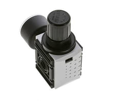 Régulateur de pression pour assemblage de collecteur G1/4'' 1000l/min 0.2-4.0bar/3-58psi PA 40 mm Manomètre Futura 0