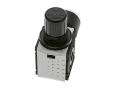 Régulateur de pression pour assemblage de collecteur G1/4'' 1000l/min 0.5-8.0bar/7-116psi PA 40 mm Manomètre Futura 0