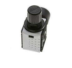 Régulateur de pression pour assemblage de collecteur G1/4'' 1000l/min 0.2-4.0bar/3-58psi PA 40 mm Manomètre Futura 0