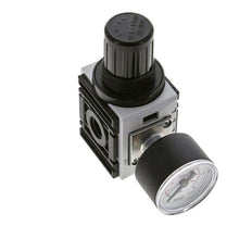 Régulateur de pression pour assemblage de collecteur G1/4'' 1000l/min 0.2-4.0bar/3-58psi PA 40 mm Manomètre Futura 0