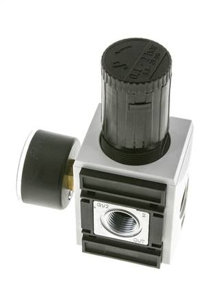 Régulateur de pression de précision G1/2'' 5200l/min 0.1-2.0bar/1-29psi PA Futura 2