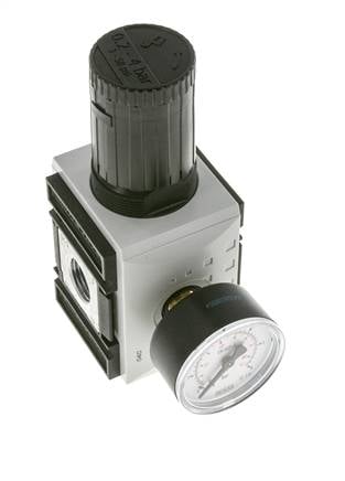 Régulateur de pression de précision G1/2'' 5200l/min 0.2-4.0bar/3-58psi PA Futura 2