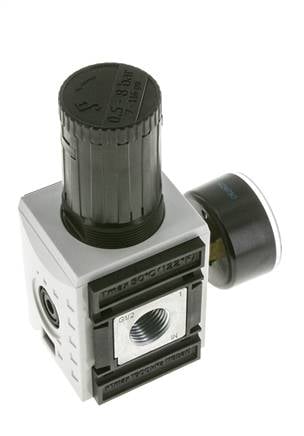 Régulateur de pression de précision G1/2'' 5200l/min 0.5-8.0bar/7-116psi PA Futura 2