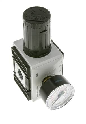 Régulateur de pression de précision G1/2'' 5200l/min 0.5-8.0bar/7-116psi PA Futura 2