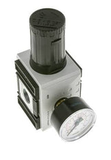 Régulateur de pression de précision G1/2'' 5200l/min 0.5-8.0bar/7-116psi PA Futura 2
