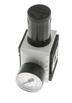 Régulateur de pression de précision G1/2'' 5200l/min 0.1-2.0bar/1-29psi PA Futura 2