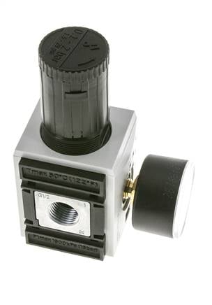 Régulateur de pression de précision G1/2'' 5200l/min 0.1-2.0bar/1-29psi PA Futura 2