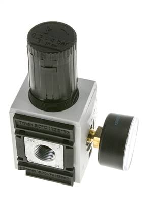 Régulateur de pression de précision G1/2'' 5200l/min 0.2-4.0bar/3-58psi PA Futura 2