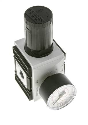 Régulateur de pression de précision G3/8'' 4500l/min 0.5-10.0bar/7-145psi PA Futura 2