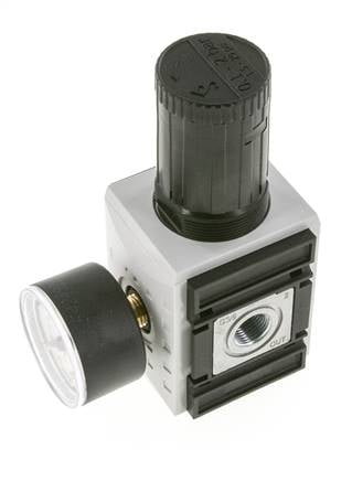 Régulateur de pression de précision G3/8'' 4500l/min 0.1-2.0bar/1-29psi PA Futura 2