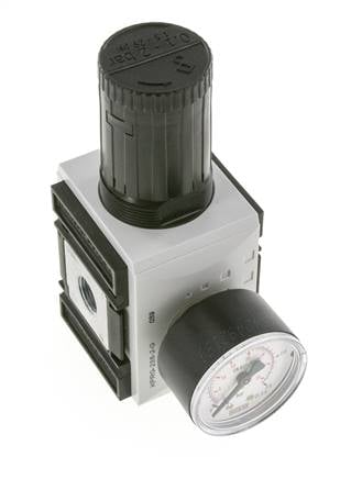 Régulateur de pression de précision G3/8'' 4500l/min 0.1-2.0bar/1-29psi PA Futura 2