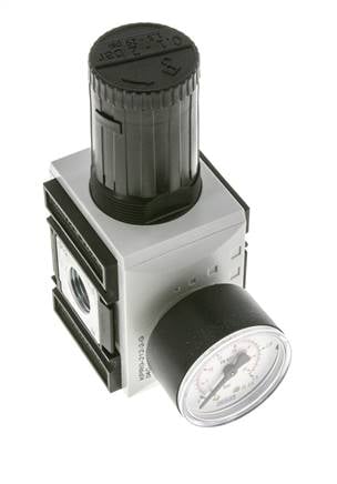 Régulateur de pression de précision G1/2'' 5200l/min 0.1-2.0bar/1-29psi PA Futura 2