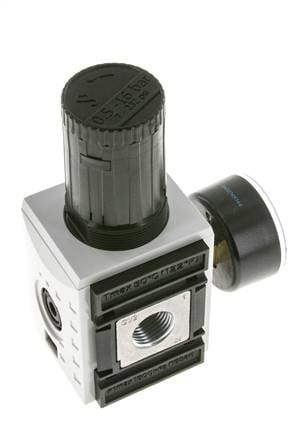 Régulateur de pression de précision G1/2'' 5200l/min 0.5-16.0bar/7-232psi PA Futura 2