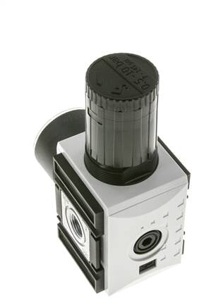 Régulateur de pression de précision G3/8'' 4500l/min 0.5-10.0bar/7-145psi PA Futura 2