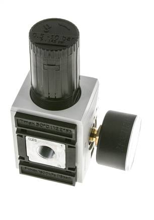 Régulateur de pression de précision G3/8'' 4500l/min 0.5-10.0bar/7-145psi PA Futura 2