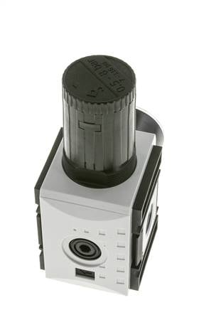 Régulateur de pression de précision G1/2'' 5200l/min 0.5-8.0bar/7-116psi PA Futura 2