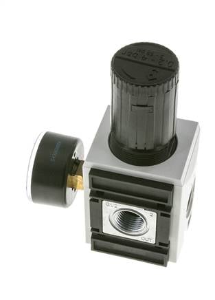 Régulateur de pression de précision G1/2'' 5200l/min 0.2-4.0bar/3-58psi PA Futura 2