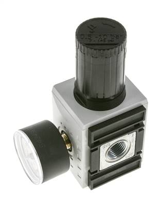 Régulateur de pression de précision G1/2'' 5200l/min 0.5-10.0bar/7-145psi PA Futura 2