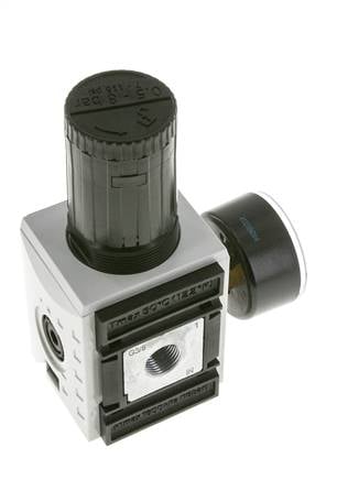 Régulateur de pression de précision G3/8'' 4500l/min 0.5-8.0bar/7-116psi PA Futura 2