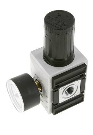 Régulateur de pression de précision G3/8'' 4500l/min 0.1-1.0bar/1-14psi PA Futura 2