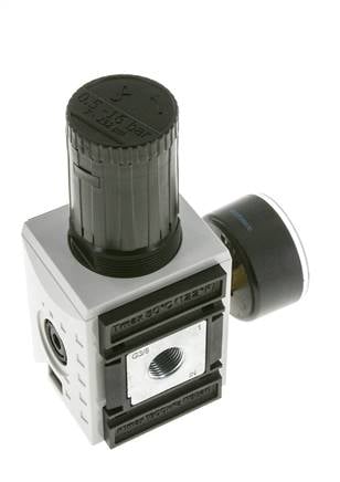 Régulateur de pression de précision G3/8'' 4500l/min 0.5-16.0bar/7-232psi PA Futura 2