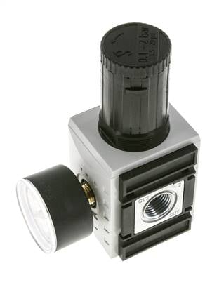 Régulateur de pression G1/2'' 5200l/min 0.1-2.0bar/1-29psi PA Futura 2