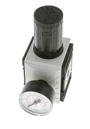 Régulateur de pression G3/8'' 4500l/min 0.5-8.0bar/7-116psi Futura 2